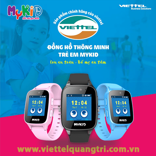 Mua đồng hồ định vị cho trẻ Mykid Viettel